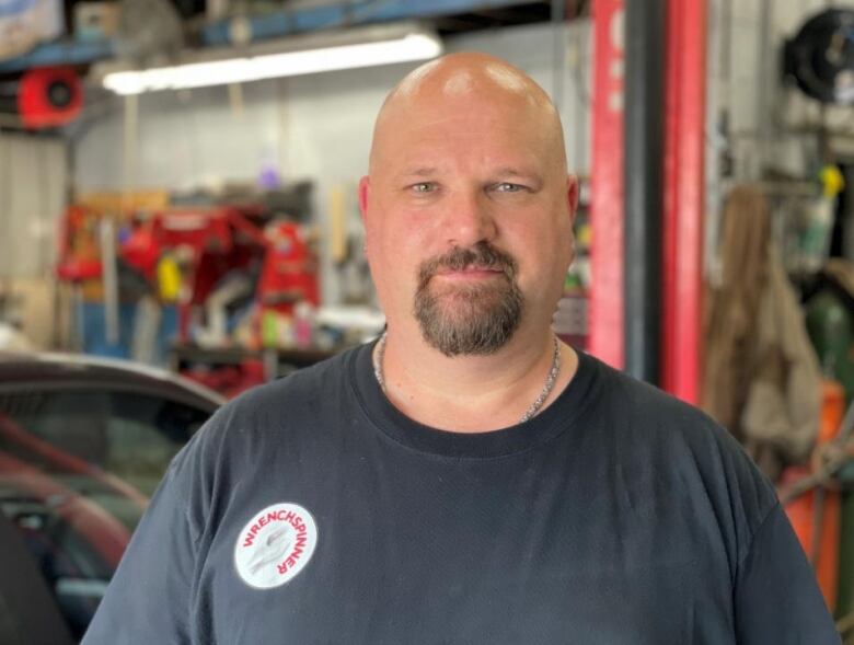 Mark Sachs-Anderson, of Wrench Spinners, an automotive shop in Etobicoke, urges new car buyers to have mechanical issues resolved before adding new devices.