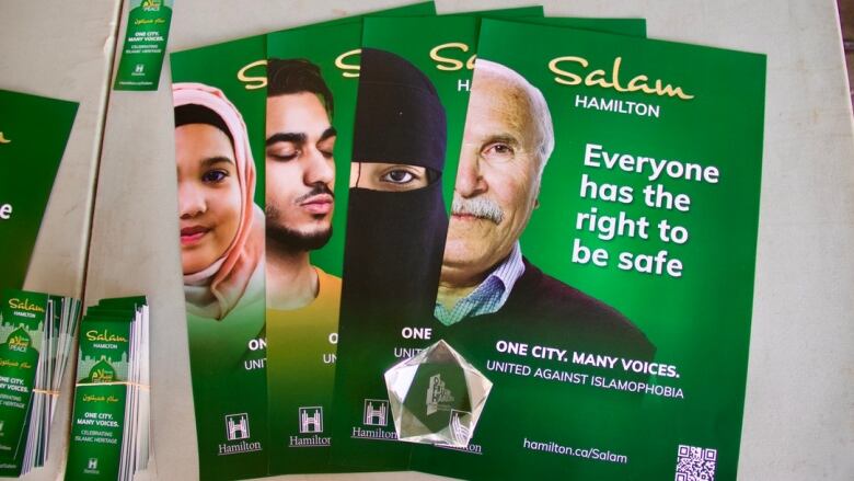 Posters marking the Salam Hamilton campaign will be on display in various public spaces. 