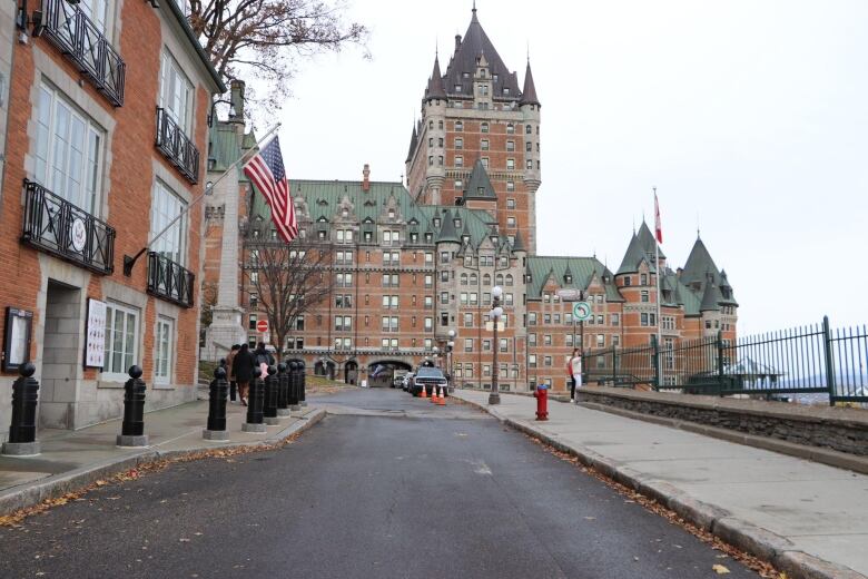 View of the Chteau Frontenac in Quebec City.