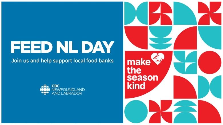 A poster for the Feed NL Day campaign. On the left is a blue box with Feed NL Day in capital letters with 