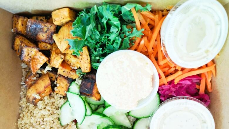 Healthy power bowl