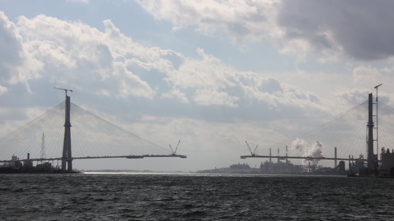 The Gordie Howe bridge will connect Ontario to Michigan over the Detroit River, west of the Ambassador Bridge and Detroit-Windsor Tunnel.