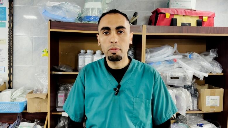 Dr. Ahmed Al-Kahlot has been tending to the most serious cases of child malnutrition at the Kamal Adwan Hospital in northern Gaza. 