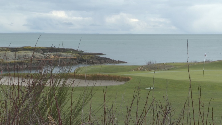 An image of the view at Victoria Golf Club.