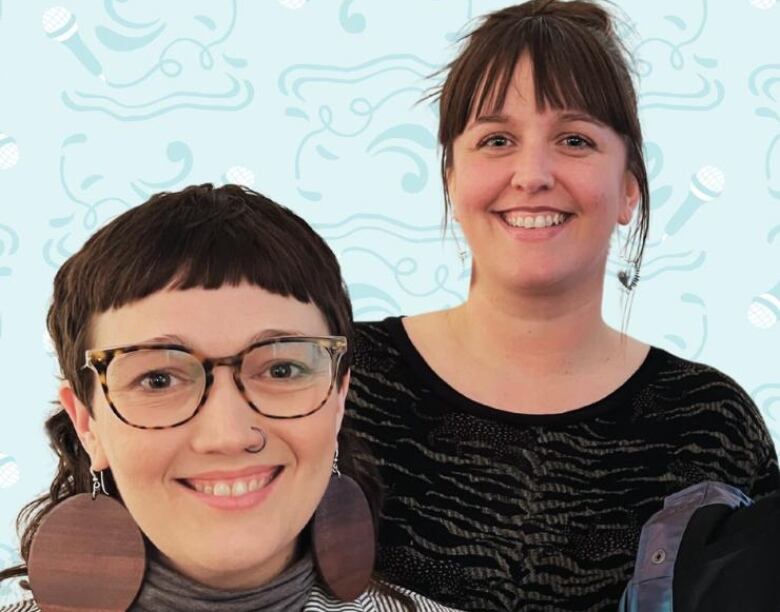 Carlie Howell and Rebecca Ford standing next to one another, smiling.