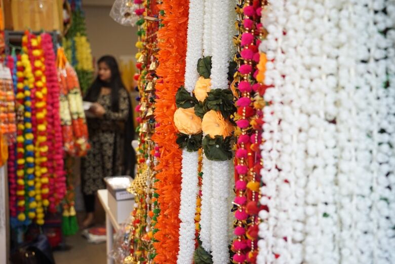 Decorations at The Puja Store. 