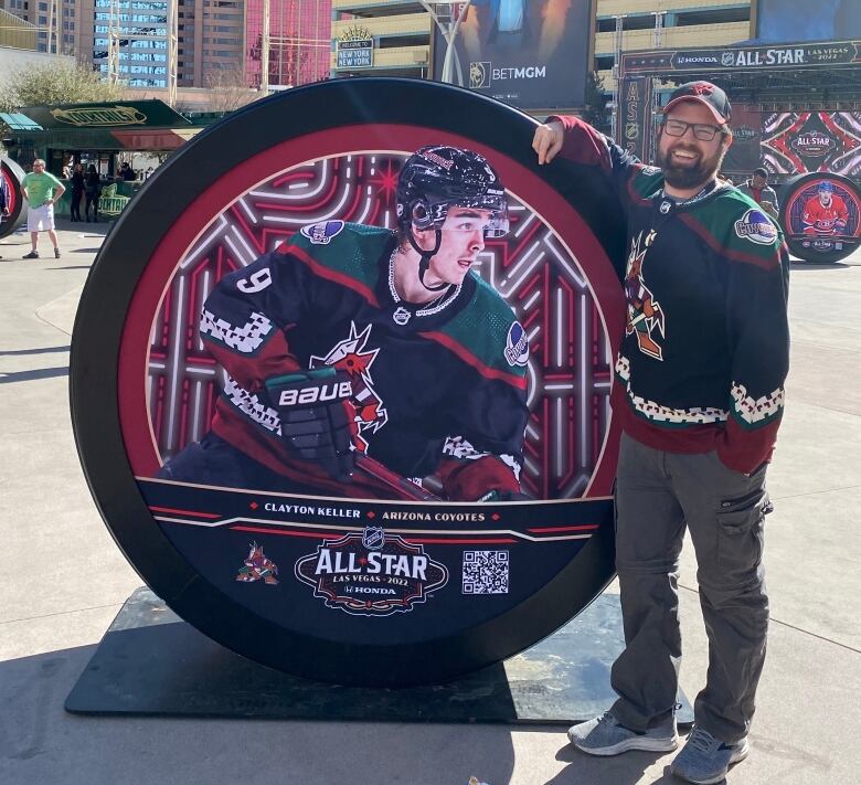 Kevin Rhodes, a self-proclaimed diehard Coyotes fan, won't give up hope that the NHL will ultimately have a home in Phoenix.