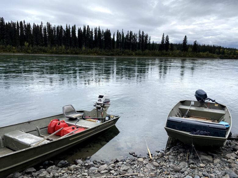 Yukon River boats