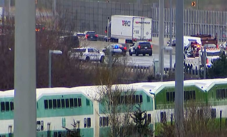 Ontario Provincial Police closed Highway 401 in both directions overnight. It has since fully reopened to traffic.