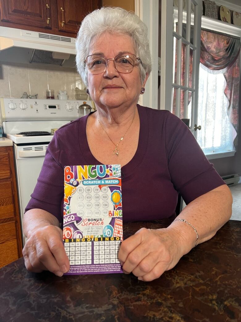 Aline Thibodeau called police about the bingo ticket issued by Atlantic Environmental Systems.