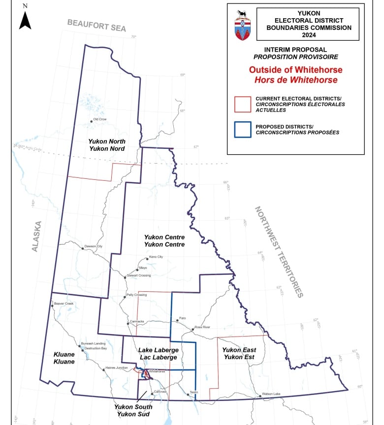 A map of electoral ridings