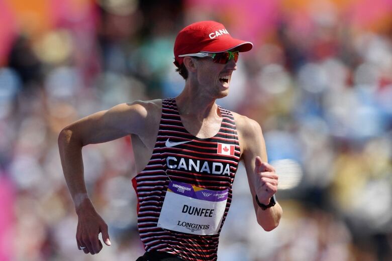 Evan Dunfee race walking