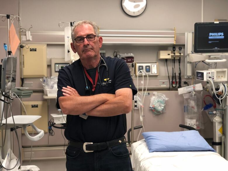 Dr. Alan Drummond is an emergency physician at the Perth and Smiths Falls District Hospital. 