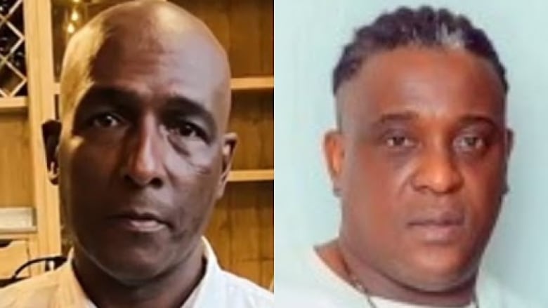 Two men who died as a result of the Etobicoke shooting were Delroy 'George' Parkes, 61, formerly of Woodstock, Ont., left, and Toronto man Seymour Gibbs, 46, right.