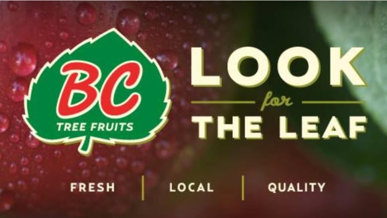 A logo for B.C. Tree Fruits.