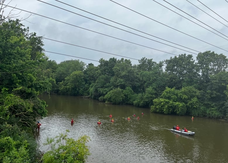 Search and rescue Thames River