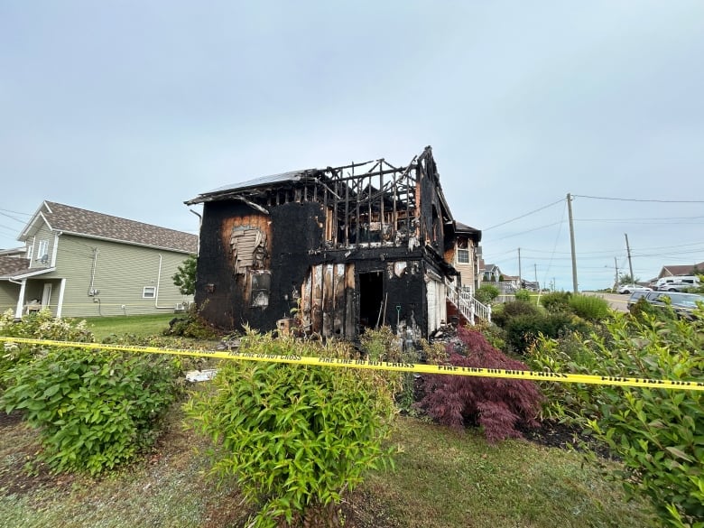 The Charlottetown Fire Department said it could take a number of days to determine the cause of the house fire.