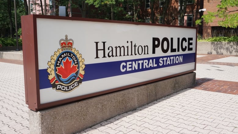 Hamilton police central station.