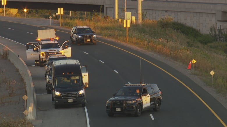 OPP at scene of fatal motorcycle crash