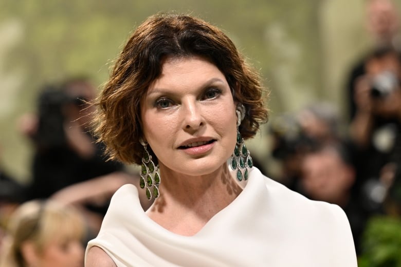 Linda Evangelista attends The Metropolitan Museum of Art's Costume Institute benefit gala celebrating the opening of the 