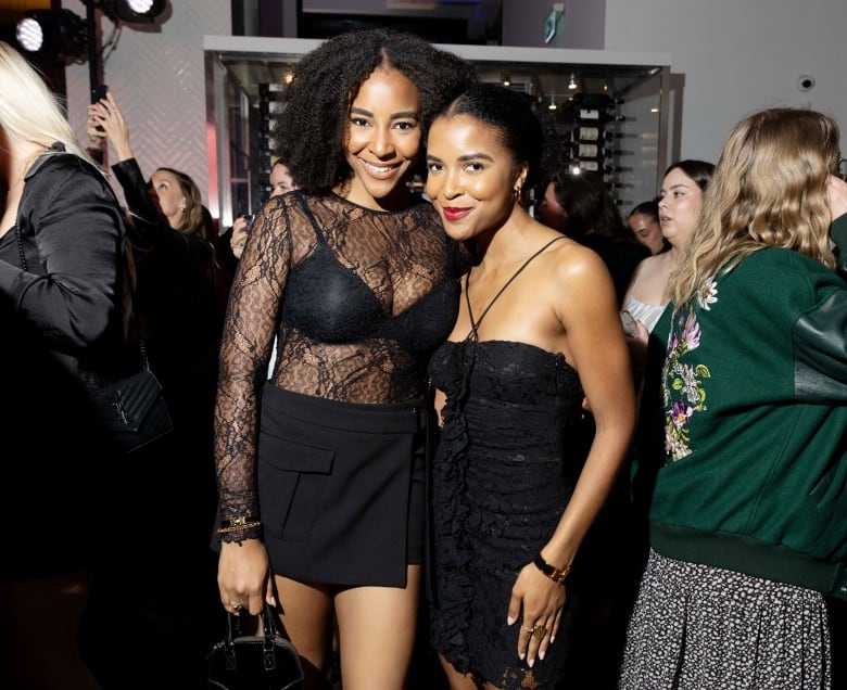 TORONTO, ONTARIO - SEPTEMBER 08: (L-R) Justice Faith Betty and Nia Faith Betty attend RBCxMusic Night with Special Guest DJ Diesel (Shaquille O'Neal) at RBC House Toronto International Film Festival 2023 on September 08, 2023 in Toronto, Ontario. 