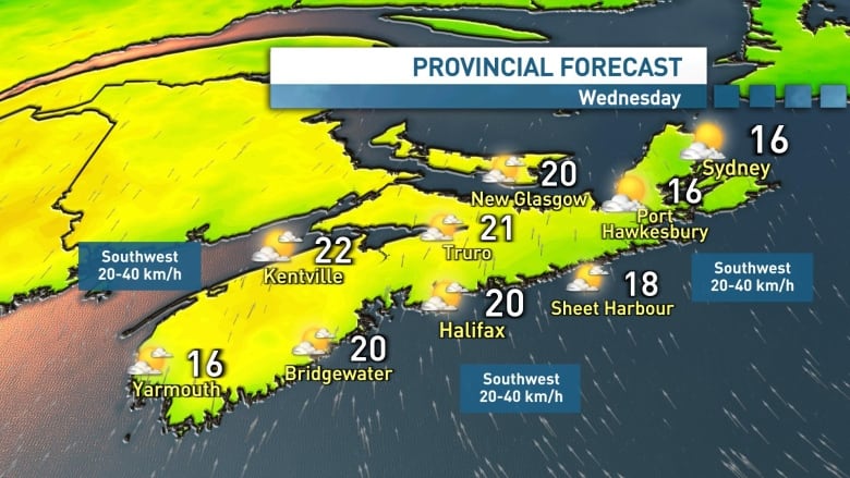 Temperatures will be in the high teens and low 20s.