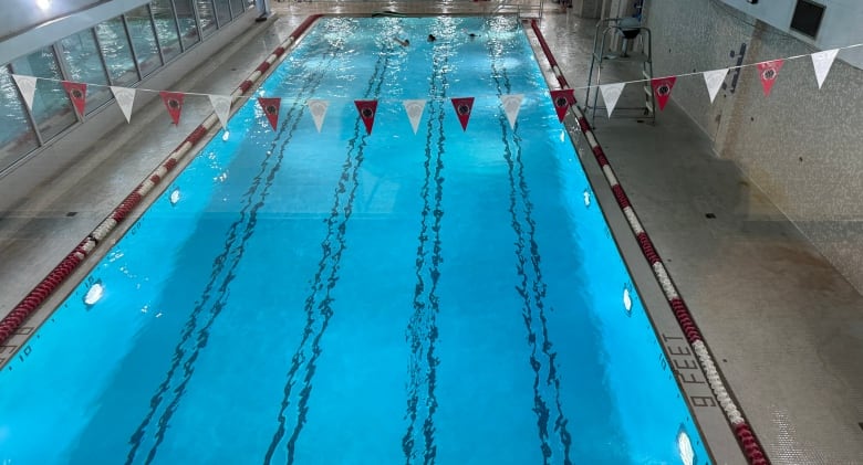 A swimming pool 