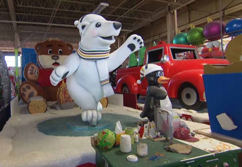 Here is a float in the making for the Santa Claus Parade, which will return to Toronto streets for its 120th edition on Nov. 24 this year. 