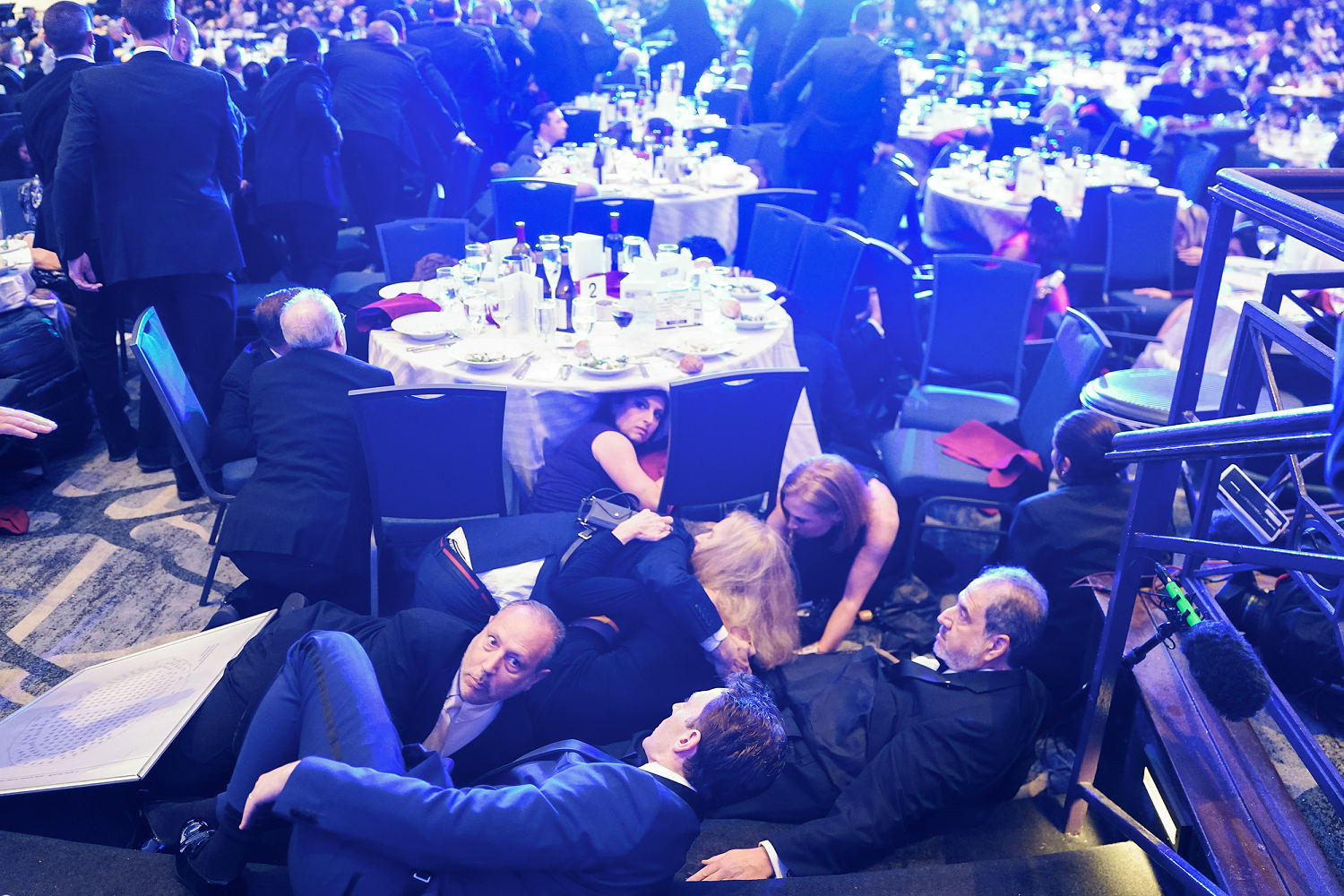 Armed Man Storms White House Correspondents' Dinner as Trump Attends; President Rushed to Safety