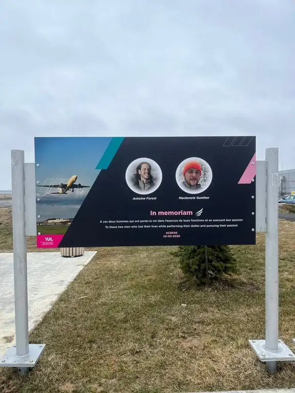 Montreal Honours Two Air Canada Pilots Lost in Tragic LaGuardia Runway Collision